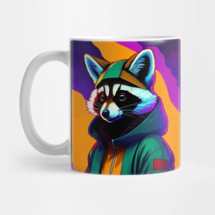 space raccoon Mug